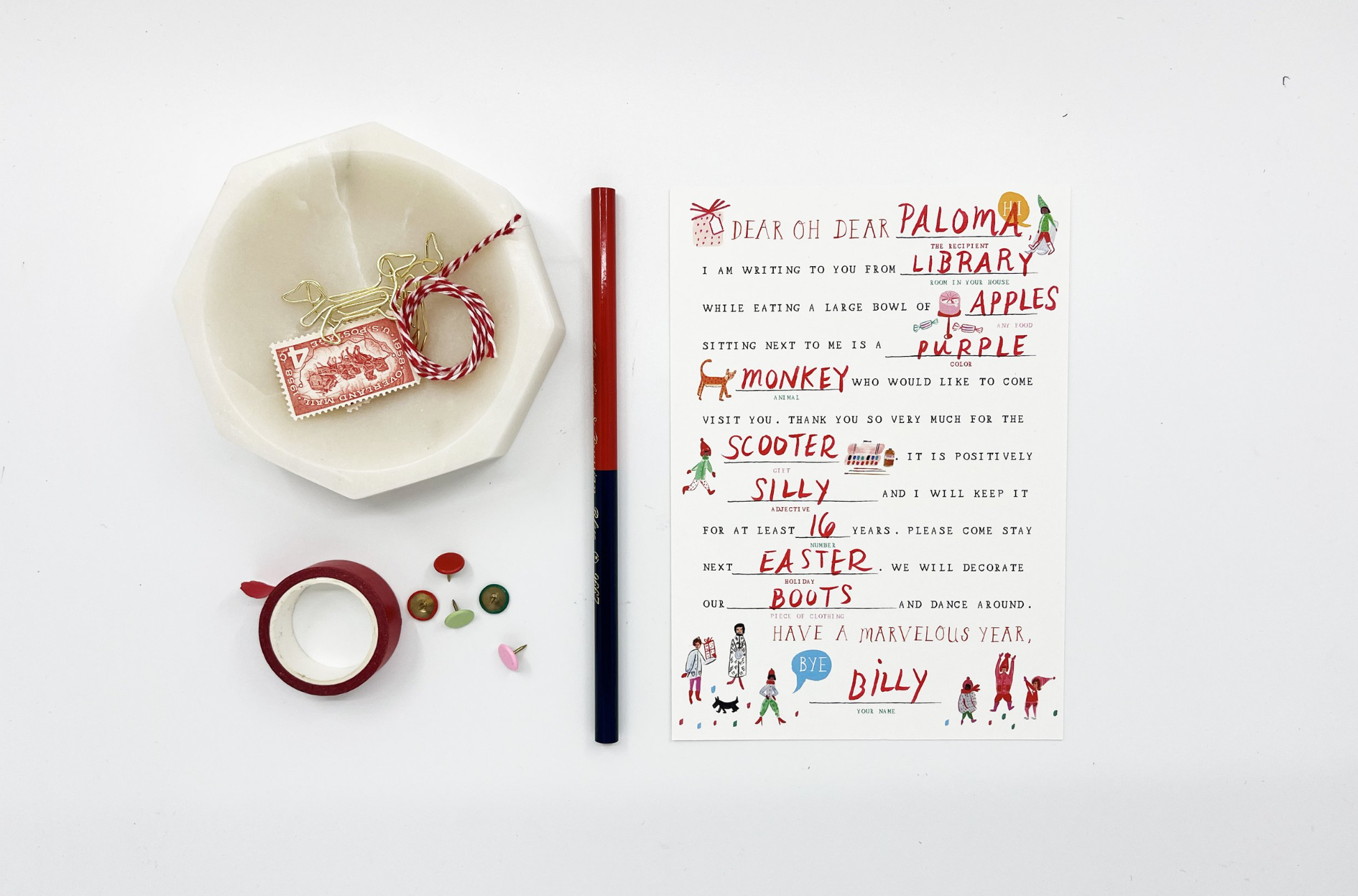 No Tears Thank You Post Cards